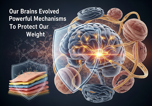 مغز ما مکانیزمهای قدرتمندی رو برای محافظت از وزن ما توسعه داده! مغز ما مکانیزمهای قدرتمندی رو برای محافظت از وزن ما توسعه داده!