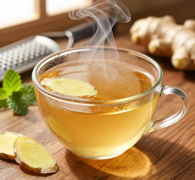 دمنوش زنجبیل؛ سلاح طبیعی برای مقابله با تهوع و التهاب